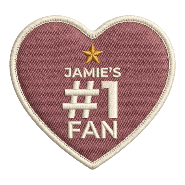 Jamie's #1 Fan badge